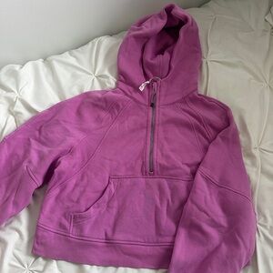 Lululemon Purple Half-Zip Hoodie